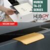 HUBEN TA-22 192MM TARIKAN LACI ALUMINIUM 96 128 160 BLACK GOLD PINTU LEMARI KABINET DAPUR DRAWER