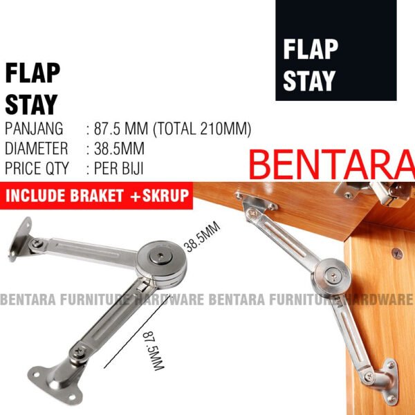 ENGSEL FLAP STAY ENGSEL LIPAT PINTU KABINET DAPUR LEMARI