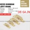 KP-JU40 KECES PINTU JEPIT UDANG 40MM / 4CM - KUNINGAN
