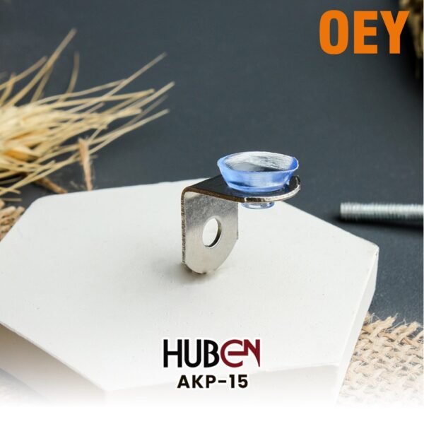HUBEN AKP-15 SS STAINLESS  AMBALAN KOP PLAT TIPIS (UNTUK AMBALAN KACA) - Gambar 2