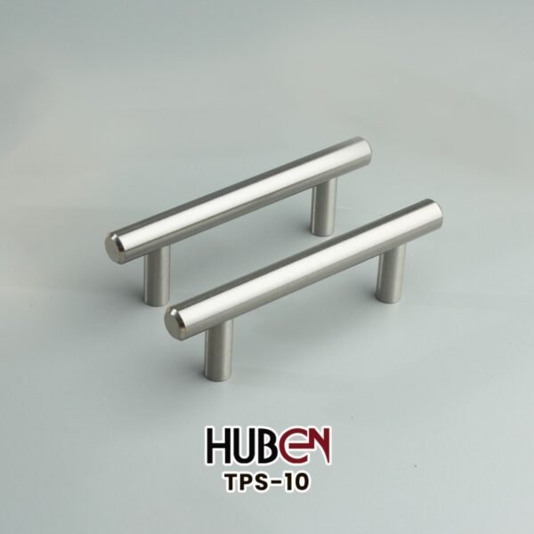 HUBEN TPS-10 156MM TARIKAN LACI HANDLE BLACK GOLD BRUSH NICKEL PINTU LEMARI KABINET DAPUR DRAWER - Gambar 3