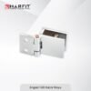 2 X ENGSEL KACA KAYU - GLASS HINGE ZINC ALLOY CHROME - Gambar 2