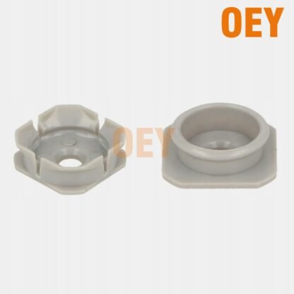 2CM WALL PANEL CLIP CONNECTOR KANCING PLASTIC GREY PLASTIK ABU KNOCK DOWN FITTING - Gambar 3