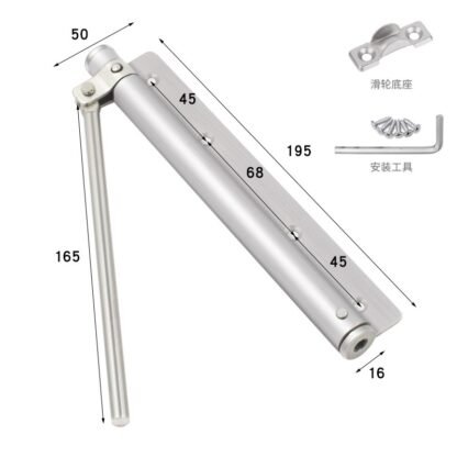 8" ENGSEL KOBOI DOOR CLOSER STAINLESS STEEL SPRING HINGES  - 8 Inchi Penutup Pintu Otomatis