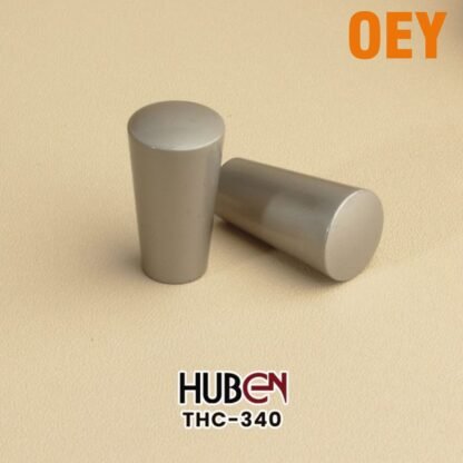 HUBEN THC-340 TARIKAN LACI KNOB ZINC ALLOY BRUSH NICKEL CUM CUM PINTU LEMARI KABINET DAPUR - Gambar 2