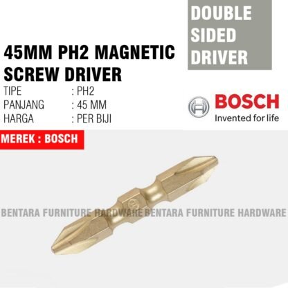 Driver 45MM 65MM Mata Bor Obeng (Magnet) PH2 - Gambar 2