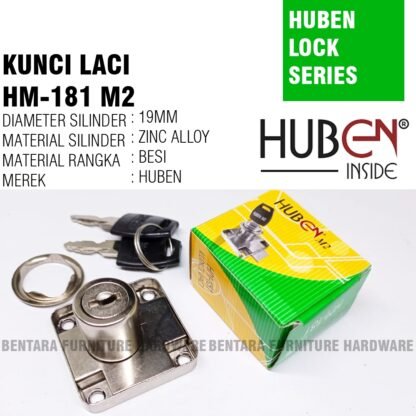 Huben HM-181 22 M2 EKONOMIS KUNCI LACI KUNCI HUBEN