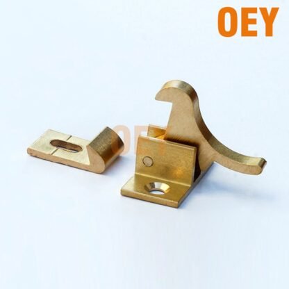 KP-PA KECES PINTU PATOK AYAM SILVER KUNINGAN HEAVY DUTY ELBOW CATCHES