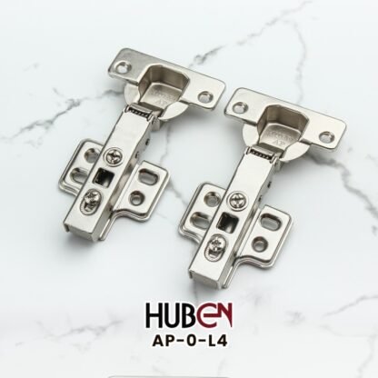 Huben AP - L4 Series 35MM Engsel Sendok Slow Motion AP-0 AP-8 AP-16 Lurus Setengah Full Bungkuk Hidrolik Conceal Hinge Inset Half Full Overlay - Gambar 2