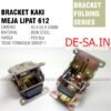 ML - 612 BRAKET KAKI MEJA LIPAT ENGSEL PENGUNCI PENCET MEJA SOFA BED - Lot Locking Hinges Table Leg Fold Bracket Hinge