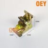 ML - 612 BRAKET KAKI MEJA LIPAT ENGSEL PENGUNCI PENCET MEJA SOFA BED - Lot Locking Hinges Table Leg Fold Bracket Hinge - Gambar 2