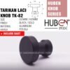 HUBEN TK-82 TARIKAN KNOB ALUMINIUM BLACK GOLD HITAM EMAS LACI MEJA LEMARI KABINET PINTU HANDLE - Gambar 2