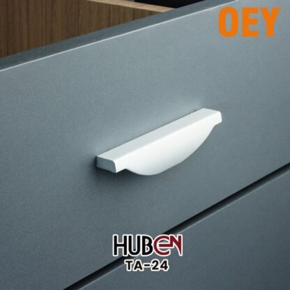 HUBEN TA-24 TARIKAN LACI ALUMINIUM 64 96 128 160 192 ANODIZE PINTU LEMARI KABINET DAPUR