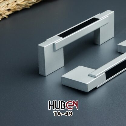 HUBEN TA-49 192MM TARIKAN LACI MEJA LEMARI KABINET GAGANG PINTU HANDLE ALUMINIUM GOLD BLACK ANODIZE LEMARI KABINET DAPUR DRAWER - Gambar 3