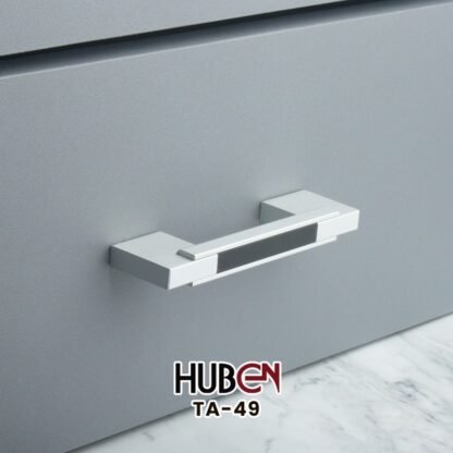 HUBEN TA-49 192MM TARIKAN LACI MEJA LEMARI KABINET GAGANG PINTU HANDLE ALUMINIUM GOLD BLACK ANODIZE LEMARI KABINET DAPUR DRAWER - Gambar 5