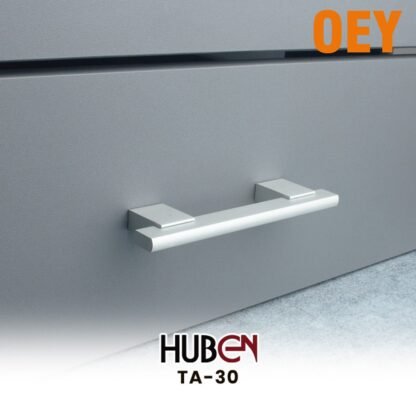 HUBEN TA-30 TARIKAN LACI ALUMINIUM 96 128 160 192 ANODIZE PINTU LEMARI KABINET DAPUR