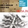 100 X HARFIT ADB-5 AMBALAN DUPLO BESI 5MM