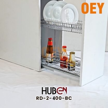 HUBEN RD-2 400 RAK DAPUR 40CM PIRING GELAS BOTOL BUMBU DAPUR BAWAH DALAM KABINET UNIT BOTTOM CABINET KITCHEN SET - Gambar 2