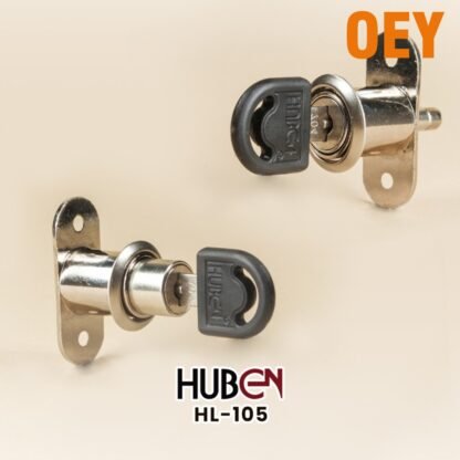 Huben HL-105 - Kunci Laci Kunci Huben Push Lock (Kunci Tekan) Drawer Lock - Gambar 2