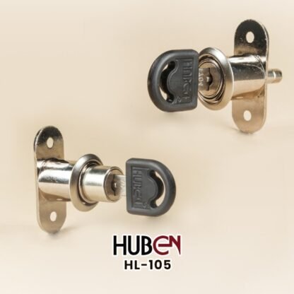 Huben HL-105 - Kunci Laci Kunci Huben Push Lock (Kunci Tekan) Drawer Lock - Gambar 3