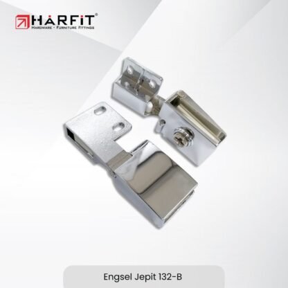 2 X HF-132B ENGSEL KACA-KACA JEPIT - GLASS HINGE