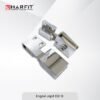 2 X HF-132B ENGSEL KACA-KACA JEPIT - GLASS HINGE - Gambar 2