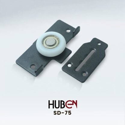 Huben SD-75 Sliding Door  Wheel Caster Roda(Roda Untuk Pintu Lemari Kabinet Geser) LENAGA LESD-75 - Gambar 3