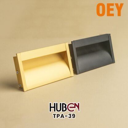 HUBEN TPA-39 160MM TARIKAN LACI TANAM BLACK GOLD ANODIZE 32 64 96 128 160 MM