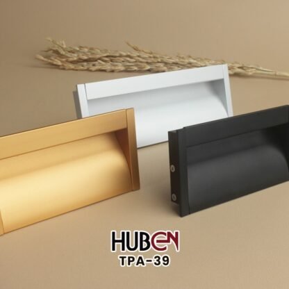 HUBEN TPA-39 160MM TARIKAN LACI TANAM BLACK GOLD ANODIZE 32 64 96 128 160 MM - Gambar 5