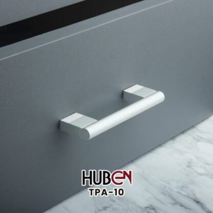 HUBEN TPA-10 192MM TARIKAN LACI HANDLE ALUMINIUM 96 128 160 ANODIZE PINTU LEMARI KABINET DAPUR DRAWER - Gambar 3