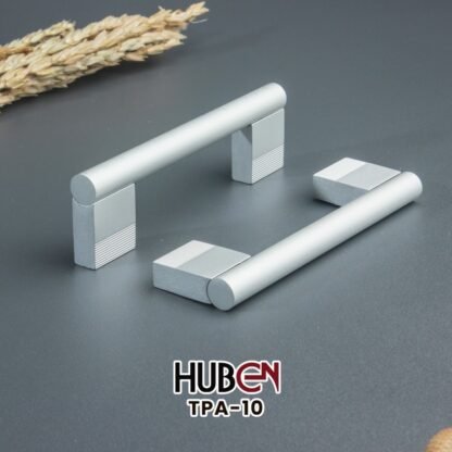 HUBEN TPA-10 192MM TARIKAN LACI HANDLE ALUMINIUM 96 128 160 ANODIZE PINTU LEMARI KABINET DAPUR DRAWER - Gambar 5