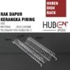 HUBEN KP-01-BC KERANGKA PIRING BESI CHROME (UNTUK RAK DAPUR HUBEN RD2)