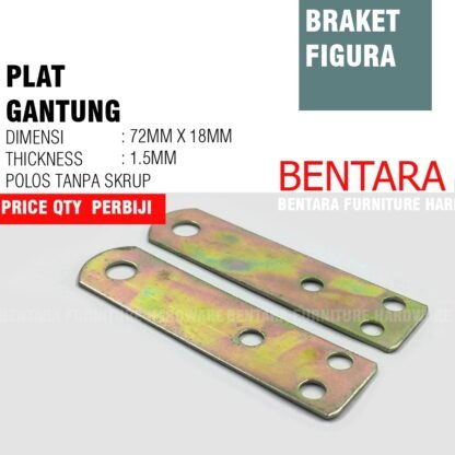 PG-7812 PLAT GANTUNG 78X12MM BRAKET GANTUNGAN FOTO FIGURA PIGURA