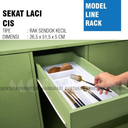 MODELLINE CIS - SEKAT LACI KECIL SMALL RAK SENDOK DAPUR KITCHEN