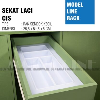 MODELLINE CIS - SEKAT LACI KECIL SMALL RAK SENDOK DAPUR KITCHEN - Gambar 2