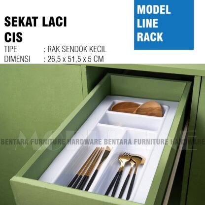 MODELLINE CIS - SEKAT LACI KECIL SMALL RAK SENDOK DAPUR KITCHEN - Gambar 3