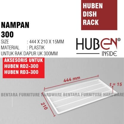 HUBEN NAMPAN-300 / NAMPAN-400 - AKSESORIS UNTUK MELENGKAPI RAK DAPUR HUBEN RD-2 / HUBEN RD-3 - Gambar 2