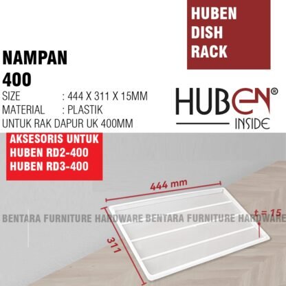 HUBEN NAMPAN-300 / NAMPAN-400 - AKSESORIS UNTUK MELENGKAPI RAK DAPUR HUBEN RD-2 / HUBEN RD-3 - Gambar 3