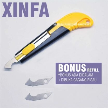Xinfa Pisau Akrilik HPL Cutter Acrylic Akrilik Bonus 2 Spare Blade - Pemotong Cutting Tool - Gambar 2