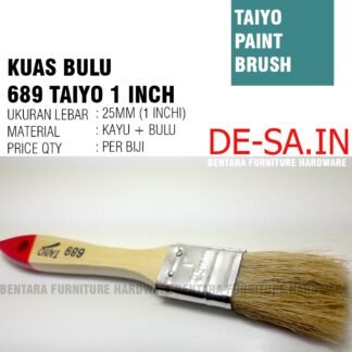 689 Taiyo Kuas Bulu 1 Inchi - Bristle Brush